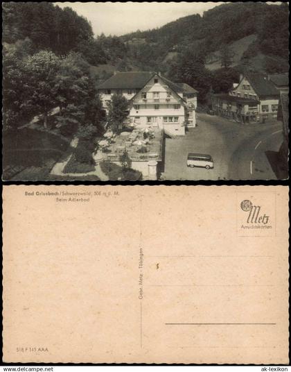 Bad Griesbach im Schwarzwald-Bad Peterstal-Griesbach Beim Adlerbad 1955