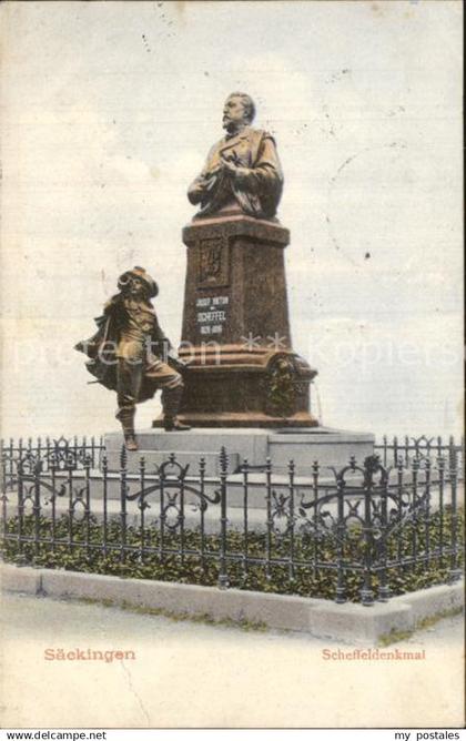 42571312 Bad Saeckingen Scheffeldenkmal Bad Saeckingen