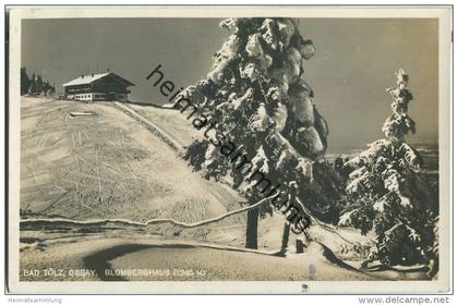 Bad Tölz - Blomberghaus - Foto-Ansichtskarte - Verlag Max Lepscher Bad Tölz