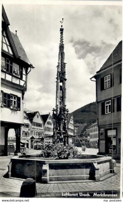 70659191 Urach Bad Urach Marktbrunnen * Bad Urach