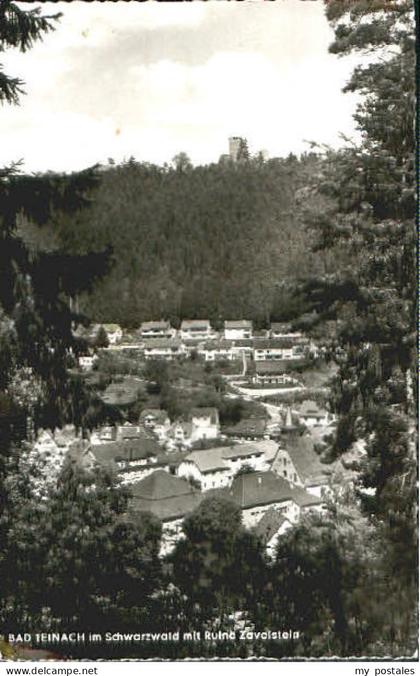 70100952 Bad Teinach-Zavelstein Bad Teinach Ruine Zavelstein x 1964 Bad Teinach-