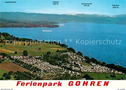 73105573 Gohren Ferienpark Gohren am Bodensee Fliegeraufnahme