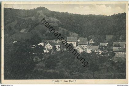 Klettgau - Riedern am Sand - Posthilfstellenstempel