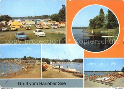 72423635 Barleben Barleber See Campingplatz Strandpartien Bootsstege