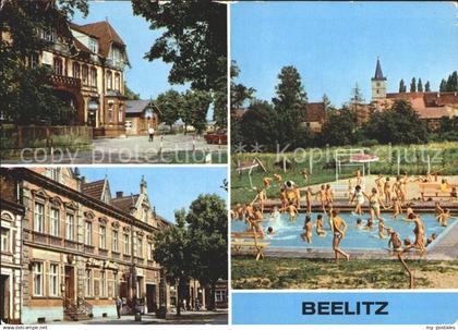 72260937 Beelitz Mark Schwimmbad Restaurant Stadt-Belitz