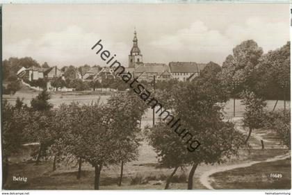 Belzig - Teilansicht - Foto-Ansichtskarte - Verlag Emil Balzer Belzig