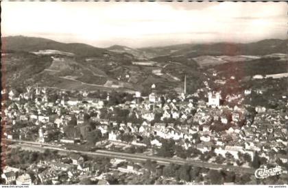 70114152 Bensheim Bergstrasse Bensheim Fliegeraufnahme ungelaufen ca. 1955