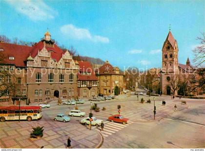 72885557 Bergisch Gladbach Marktplatz Rathaus Kirche Bergisch Gladbach