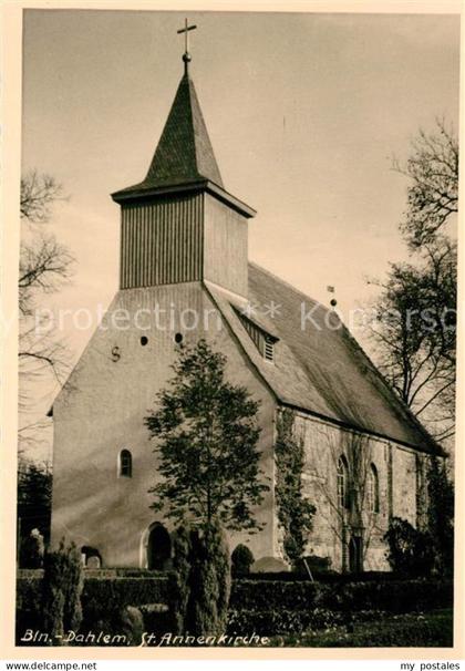 43369277 Dahlem Berlin St Annenkirche Dahlem Berlin