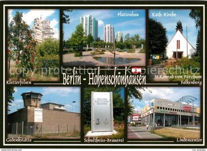 73209108 Hohenschoenhausen Kletterfelsen Plattenbau Kath Kirche St Konrad von Pa