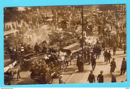 BERLIN photokarte General Streik 1919 Berlin - Medemblik, Niederlande