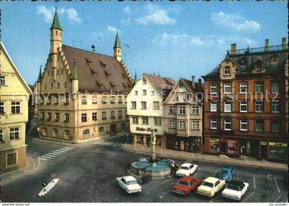 72453427 Biberach Riss Rathaus Marktplatz Biberach