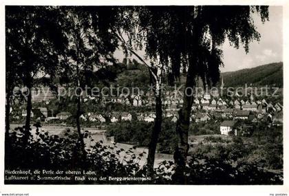 73213229 Biedenkopf Blick von der Berggartenterrasse Biedenkopf