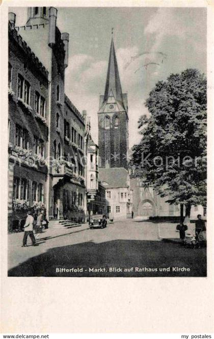 72749188 Bitterfeld Rathaus Kirche  Bitterfeld