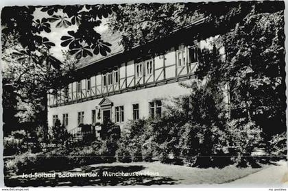 70129533 Bodenwerder Bodenwerder Muenchhausen-Haus x