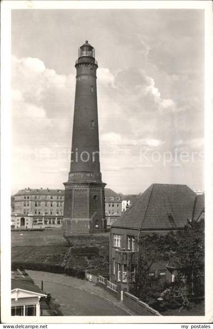 72490445 Borkum Nordseebad Leuchtturm Borkum