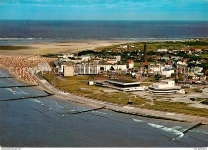 73084148 Borkum Nordseebad Fliegeraufnahme Borkum