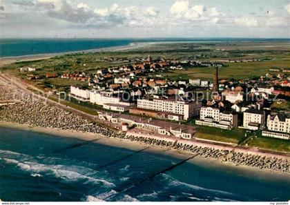 73121308 Borkum Nordseebad Fliegeraufnahme Borkum