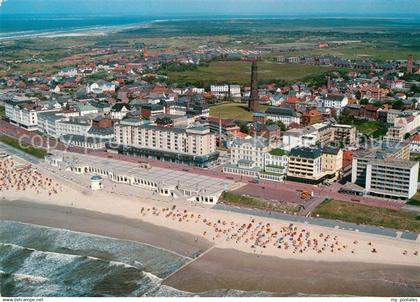 73160193 Borkum Nordseebad Fliegeraufnahme Borkum