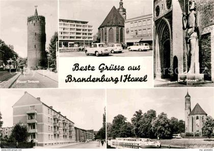 72893360 Brandenburg Havel Roland Pluner Torturm  Brandenburg