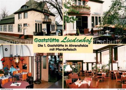 73645632 Ahrensfelde Ahrensfelde Gaststaette Lindenhof Gastraum Ahrensfelde Ahre