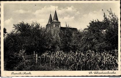 CPA Baruth in der Mark, St. Sebastiankirche