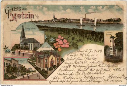 Gruss aus Ketzin - Litho