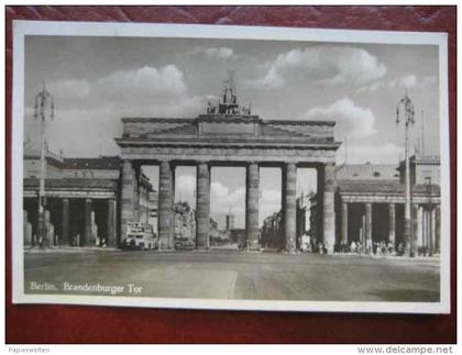 Berlin - Brandenburger Tor / Feldpost