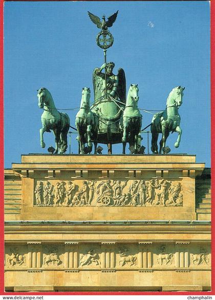 Berlin - Brandenburger Tor - Quadriga