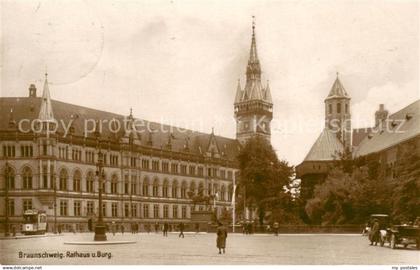 73693113 Braunschweig Rathaus und Burg Braunschweig