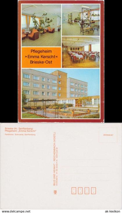 Brieske-Senftenberg Niederlausitz Pflegeheim "Emma Kerscht" 1987