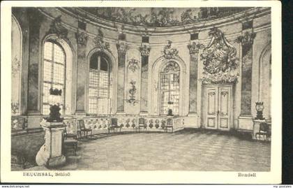 70090543 Bruchsal Bruchsal Schloss ungelaufen ca. 1920 Bruchsal