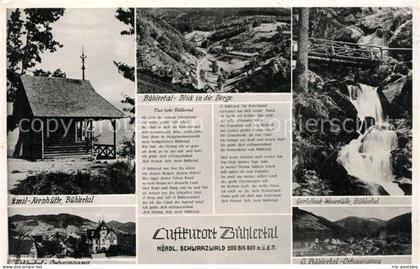 43492383 Buehlertal Emil Kernhuette Gertelbach Wasserfaelle Gedicht Buehlertal