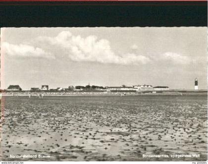 70118624 Buesum Nordseebad Buesum Watt ungelaufen ca. 1955 Buesum