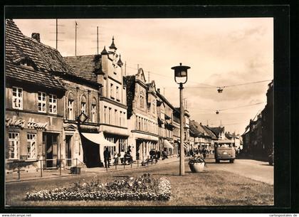 AK Bützow /Meckl., Partie in der Wilhelm-Pieck-Strasse