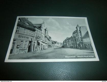 Ansichtskarte Bützow in Mecklenburg , 1958 , Deutsche Haus , AK gelaufen !!!