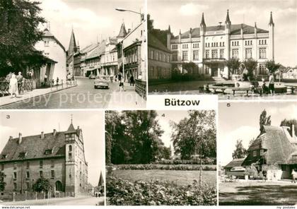 Buetzow Wilh Pieck Str Rathaus Schloss Anlagen Naherholungszentrum