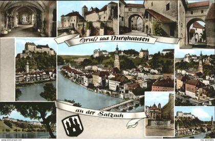 70925411 Burghausen Salzach Burghausen Salzach Bruecke * Burghausen