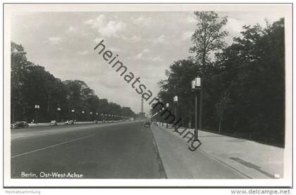 Berlin-Charlottenburg - Ost-West-Achse - Foto-AK Handabzug - Verlag Rudolf Pracht Berlin