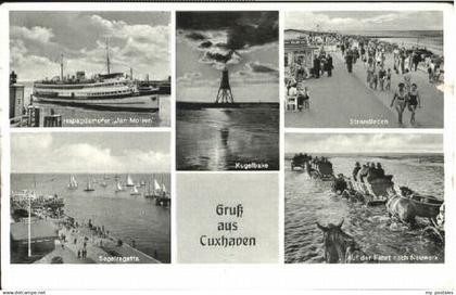 70120765 Cuxhaven Nordseebad Cuxhaven  x 1955 Cuxhaven