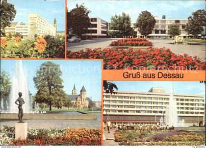 72373562 Dessau-Rosslau Scheibe Nord Hotel Stadt Dessau Bauhaus Post