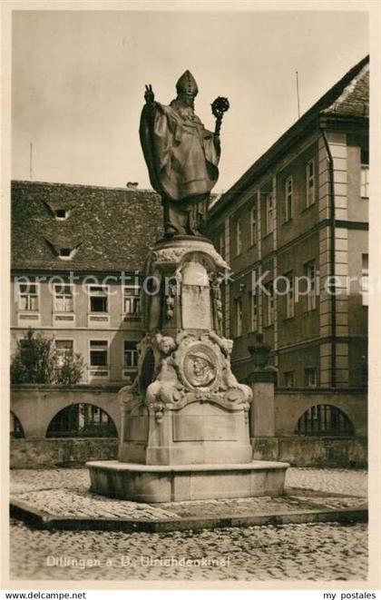 42955062 Dillingen Donau Ulrichdenkmal Dillingen a.d.Donau