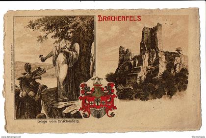 CPA - Carte Postale -Allemagne -  Drachenfels - Sage vom Drachenfels -S5087