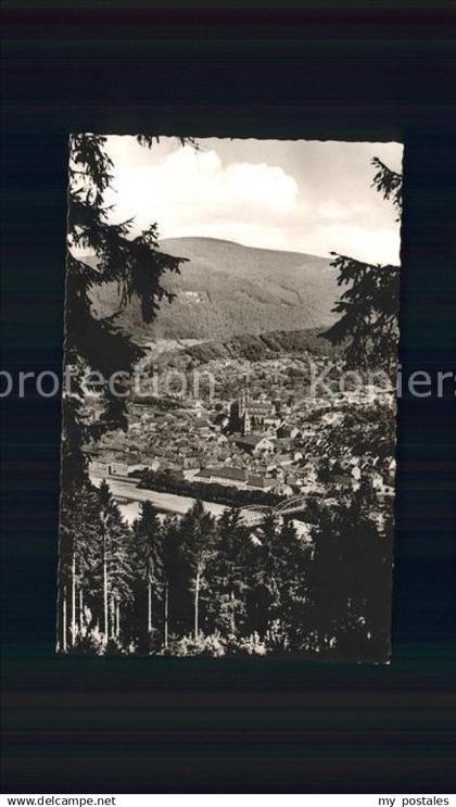 72062905 Eberbach Neckar Blick auf Eberbach Eberbach