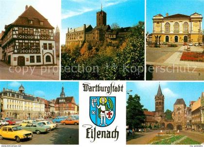 72631404 Eisenach Thueringen Wartburgstadt Lutherhaus Landestheater  Eisenach