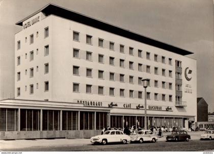 H8263 - Eisenhüttenstadt Hotel Lunik DDR Architektur - Verlag Sander