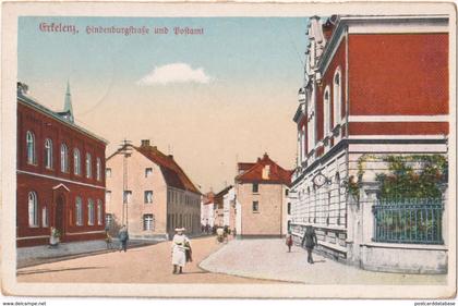 Erkelenz - Hindenburgstrasse und Postamt