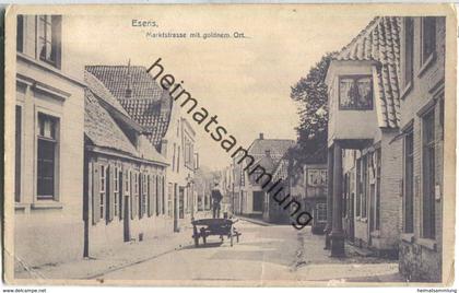 Esens - Marktstrasse mit goldenem Ort