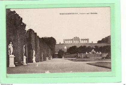 ALLEMAGNE - EHEMALIGE DT. GEBIETE - EUPEN UND MALMEDY - WIEN-SCHÖNBRUNN Parterre und Gloriette - C10781