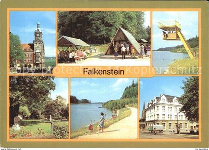 72375870 Falkenstein Vogtland Rathaus Talsperre Falkenstein Schlossfelsen Stause